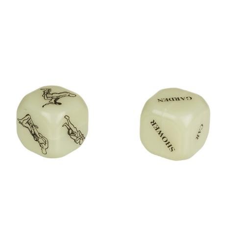 "Glow-in-the-dark" Kamasutra Love Dice - Image 2